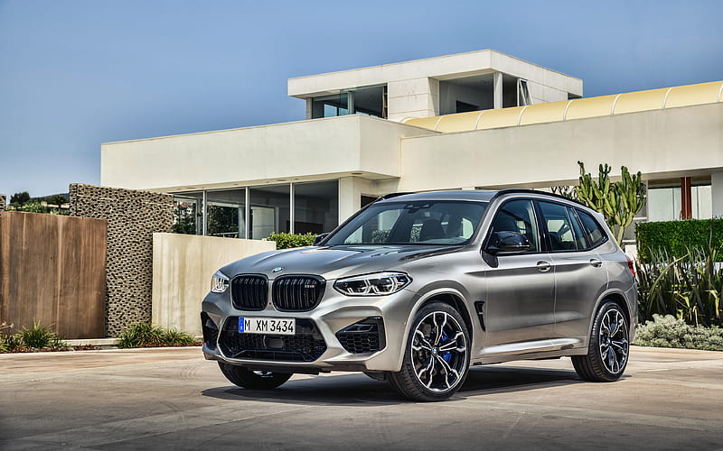 BMW X3 M crossovers, 2019 cars, tuning, M-sport, 2019 BMW X3, german cars, BMW, HD wallpaper