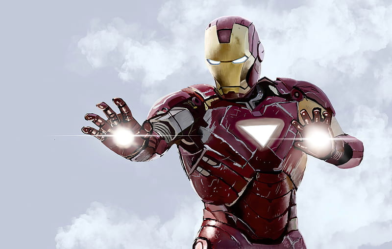 Ready Iron Man , iron-man, superheroes, HD wallpaper