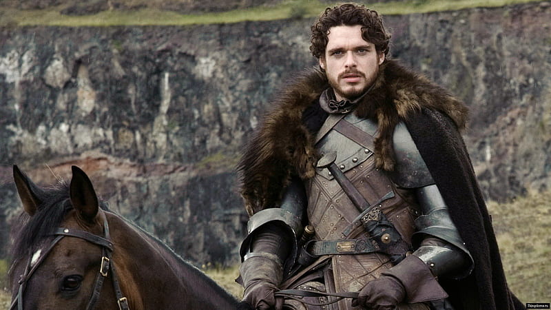 Game of Thrones - Robb Stark, house, westeros, game, show, fantasy, tv show, George R R Martin, GoT, Robb, essos, Stark, fantastic, HBO, a song of ice and fire, Game of Thrones, thrones, medieval, entertainment, skyphoenixx1, HD wallpaper