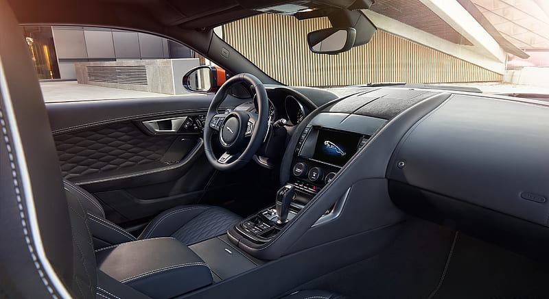 2017 Jaguar F Type Svr Coupe Interior