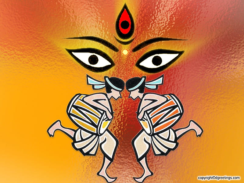 Durga puja, feltival, durgapuja, kolkata, bengali, HD wallpaper | Peakpx