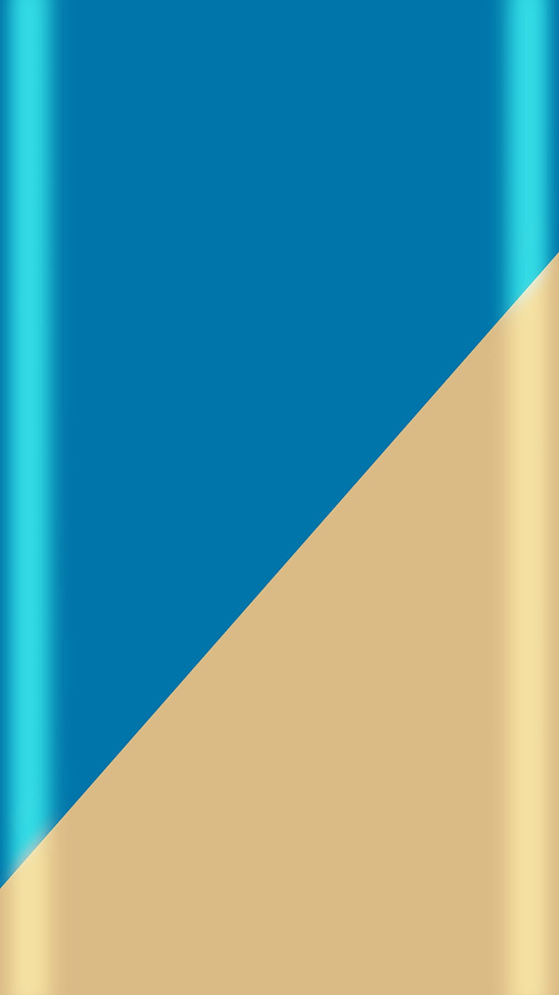 Abstract, beauty design, blue, edge style, gold, s7, super, HD phone wallpaper