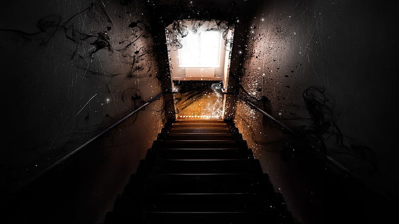 3D Abandonrd House, haunted, house, glowing, abandoned, HD wallpaper |  Peakpx