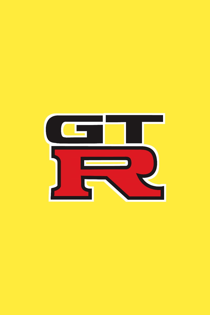 Skyline GT-R, car, gtr, jdm, logo, nissan, skyline, yellow, HD phone  wallpaper | Peakpx