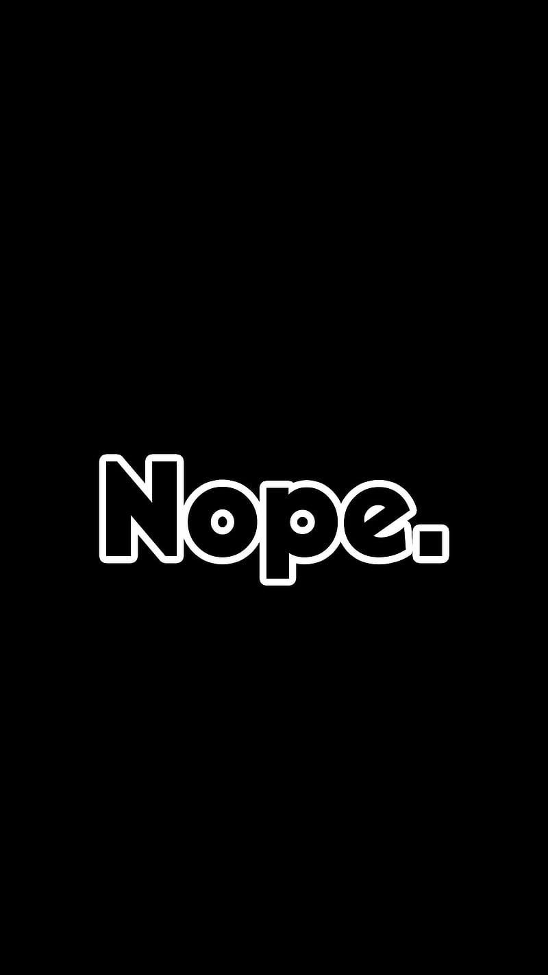 Download free image of Nope no beads lettering typography about iphone  wallpaper, beige bead text, nope, … | Typography, Inspirational quotes  wallpapers, Wallpaper