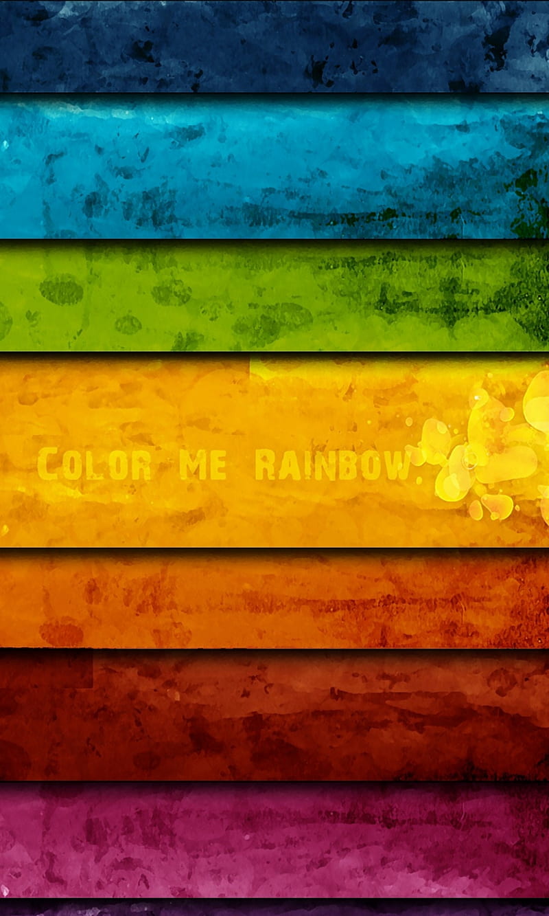 Color Rainbow, chalk, HD phone wallpaper