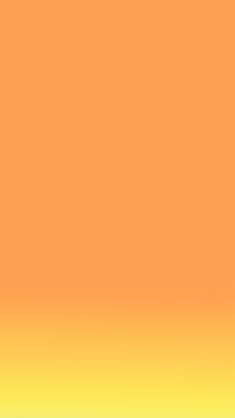 YELLOW S8 EDGE, bubu, gradient, magma, orange, s7, simple, solid, yellow, HD phone wallpaper