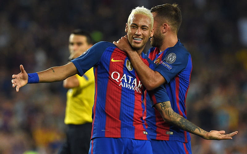 Neymar, Barcelona, Soccer, Spain, La Liga, HD wallpaper