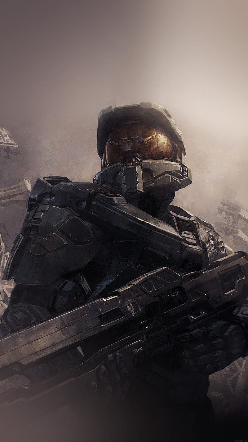 Master Chief, halo, people, video game, xbox, HD phone wallpaper