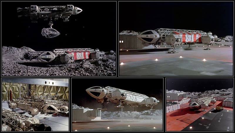 Space:1999 Eagle Spaceships, Rescue Eagle, Spaceship, Space 1999, Eagle Transporter, HD wallpaper