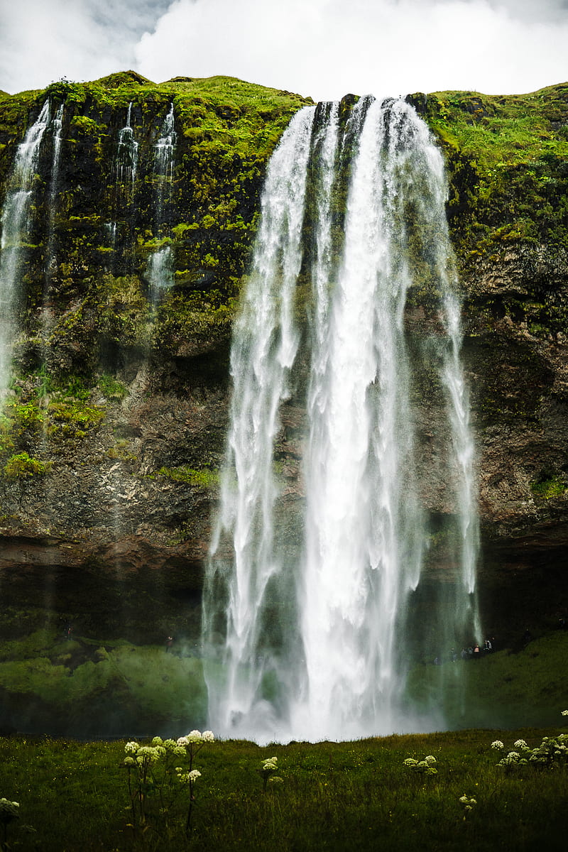 waterfalls during day, HD phone wallpaper