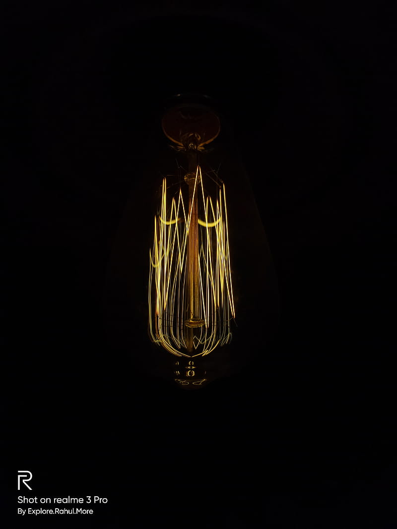 Bulb Filament, light, HD phone wallpaper
