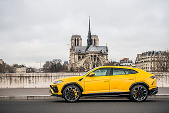 2018 Lamborghini Urus Side View , lamborghini-urus, lamborghini, 2018-cars, suv, carros, HD wallpaper