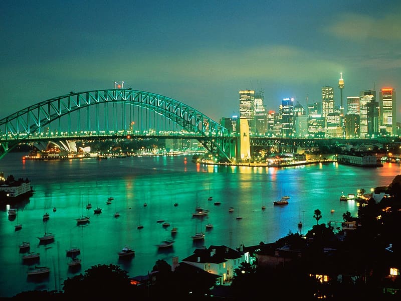 Bridges, Sydney, Bridge, Australia, , Sydney Harbour Bridge, HD wallpaper