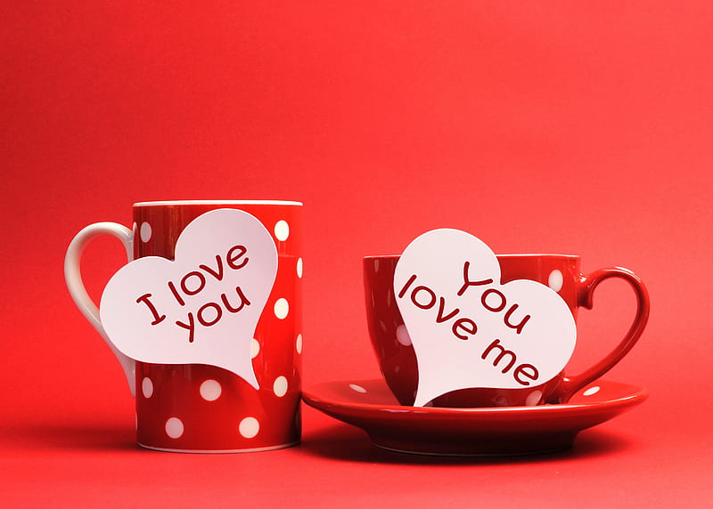 Love, valentines day, with love, coffee, cup of coffee, cup, for you, cups,  HD wallpaper | Peakpx