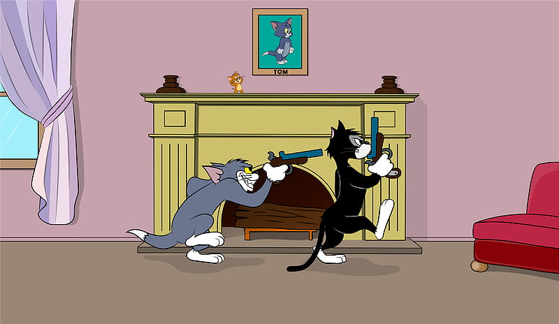 Tom And Jerry, cartoon, cat, cartoon, funny, cat, jcherrera10, mouse, tom y  jerry, HD wallpaper | Peakpx