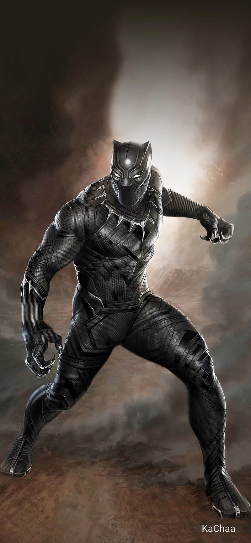 Black panther 7, avengers, black, hero, marvellous, panther, super, HD phone wallpaper