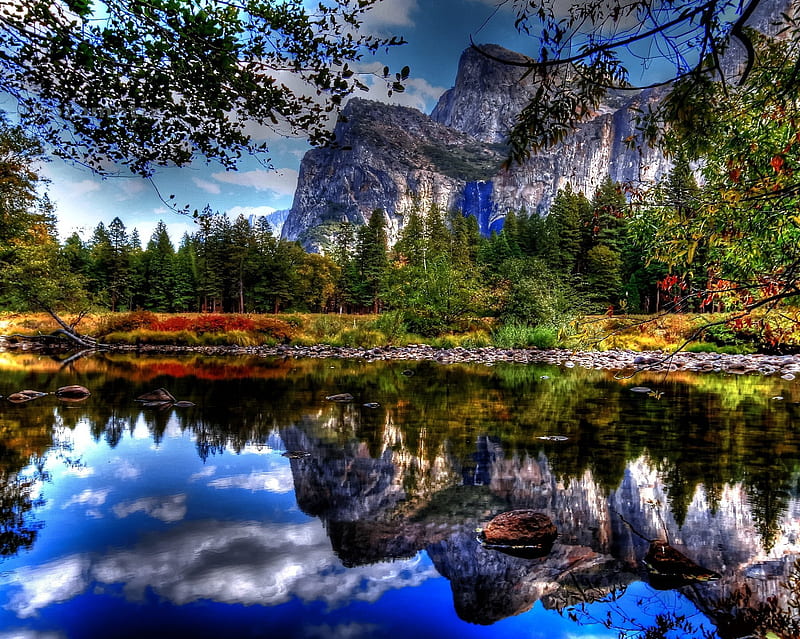 Beautiful Landscape lake, mountain, nature, HD wallpaper | Peakpx