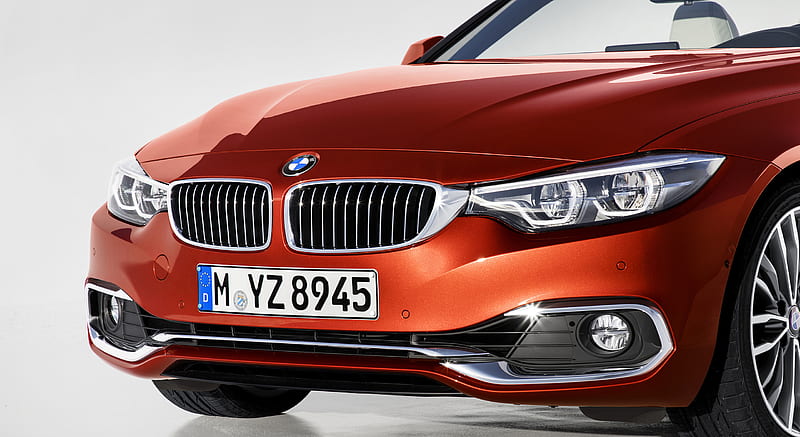 2018 BMW 4-Series Convertible Luxury Line - Front Bumper , car, HD wallpaper