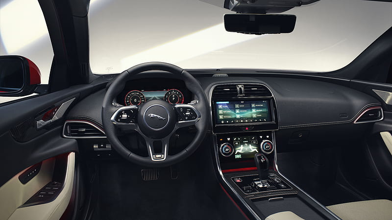 Jaguar XE R-Dynamic 2019 Interior, HD wallpaper
