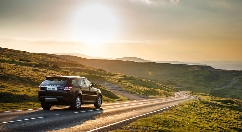 2014 Range Rover Sport V6 Supercharged Loire Blue - Rear , car, HD wallpaper