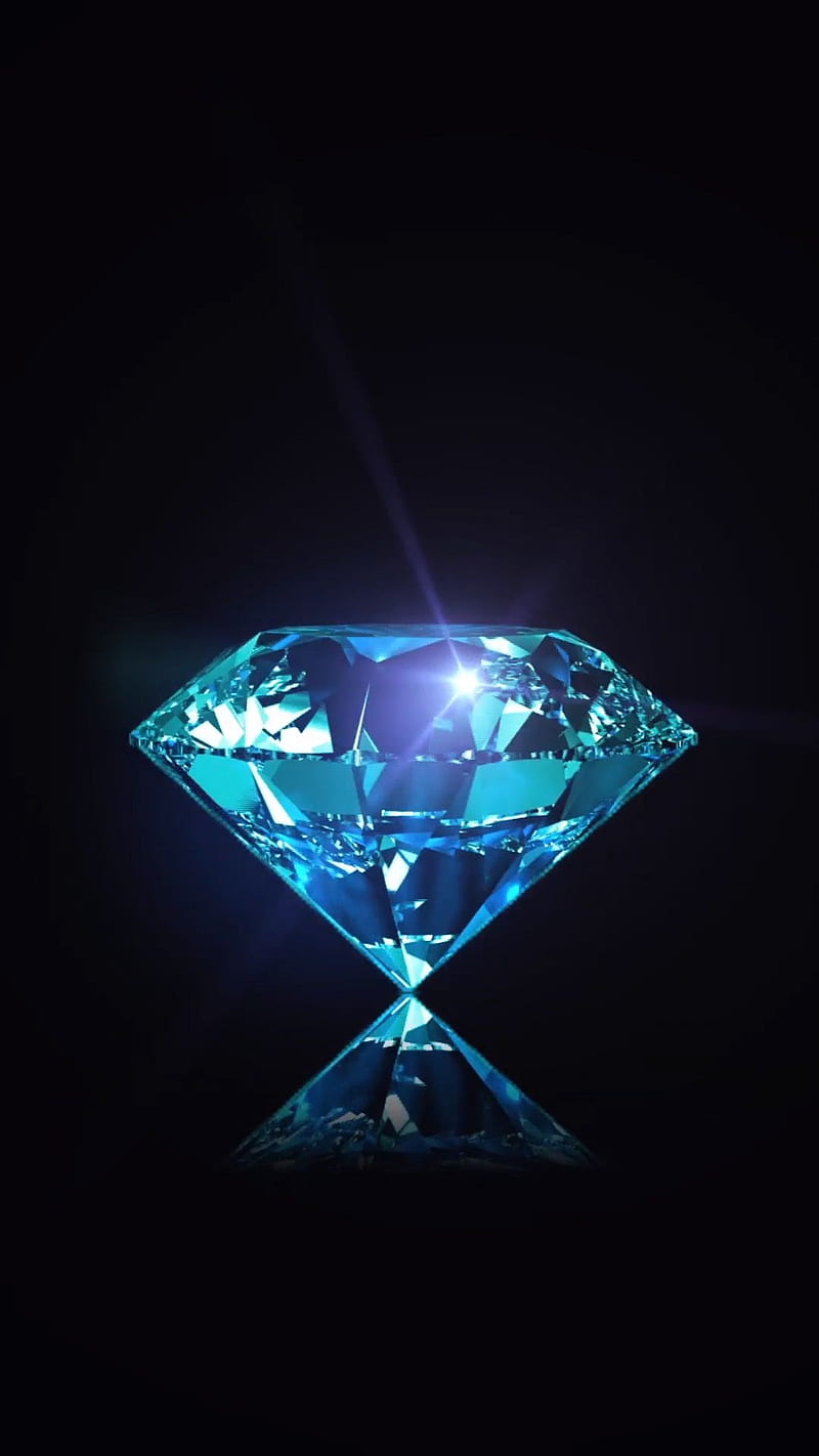 Bright Diamond, crystal, diamonds, shine, sparkle, HD phone wallpaper