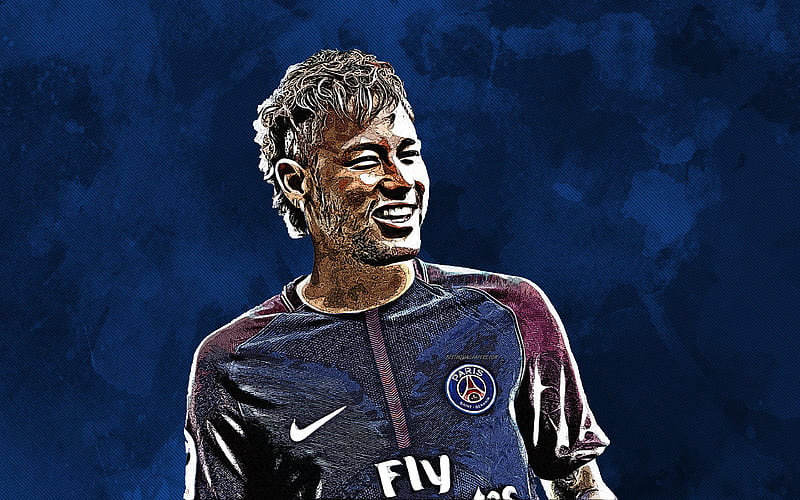 Neymar - PSG Paris Saint-Germains Inspired Football Art Print Fan Gift  No.10 | eBay
