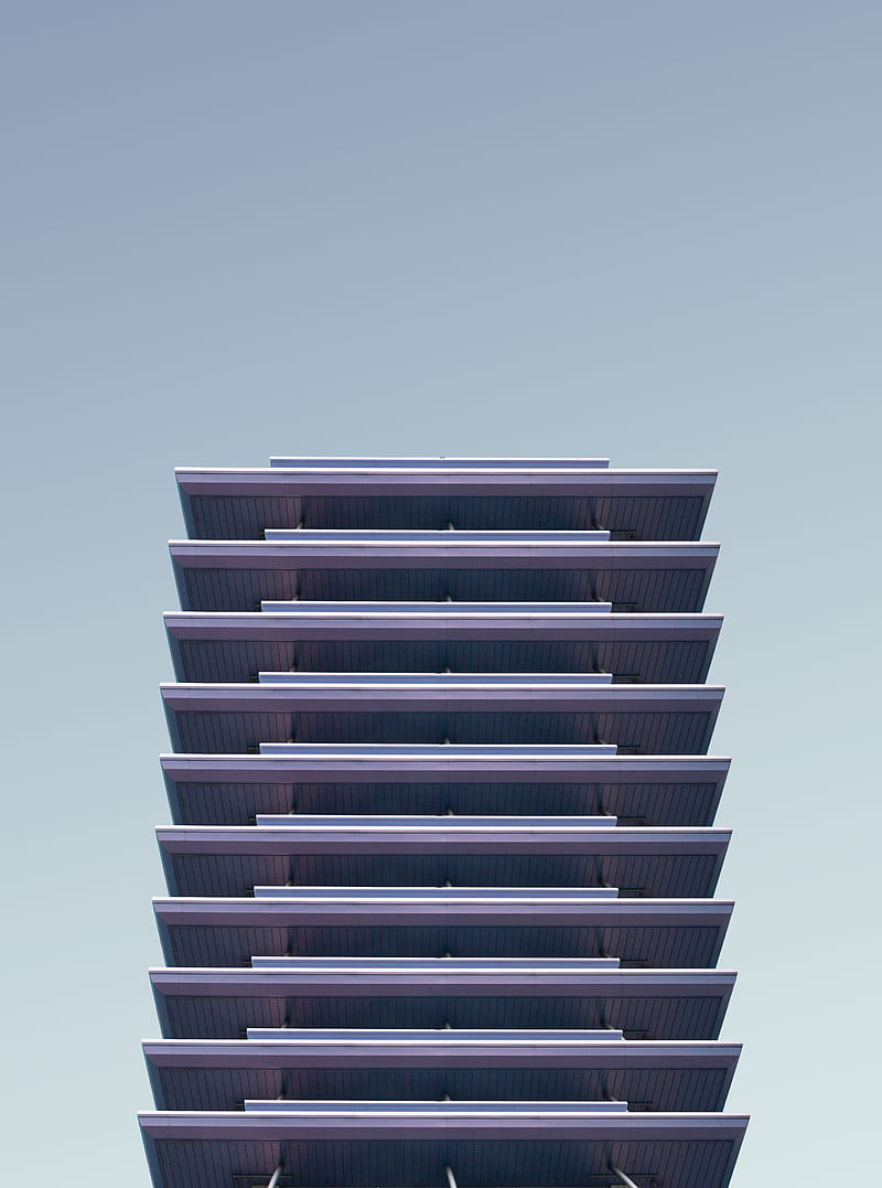 architectural graphy of high-rise building, HD phone wallpaper
