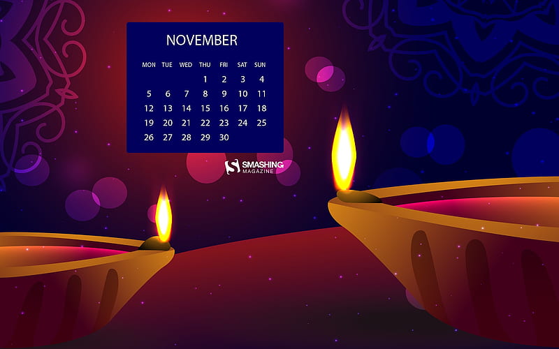 The Light Of Lights October 2018 Calendars, HD wallpaper