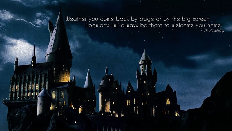 Harry Potter, Movie, Castle, Hogwarts Castle, HD wallpaper