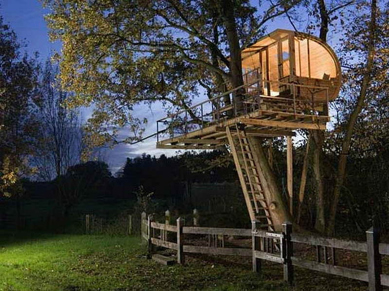 An open air treehouse,jjust a place to get some fresh air, reading room, treehouse, fresh air, camping, HD wallpaper