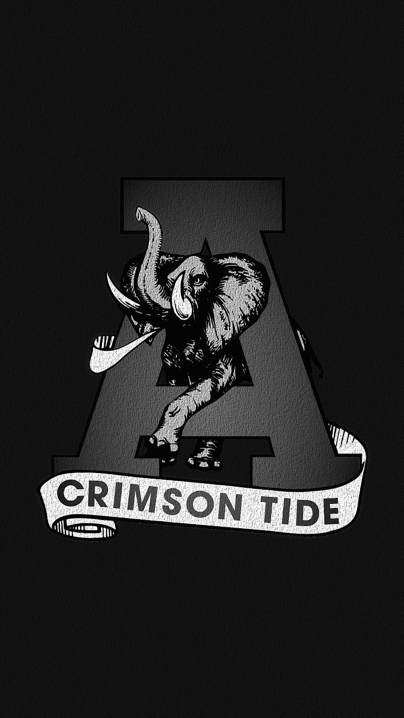 Alabama football 9, crimson, roll, tide, HD phone wallpaper