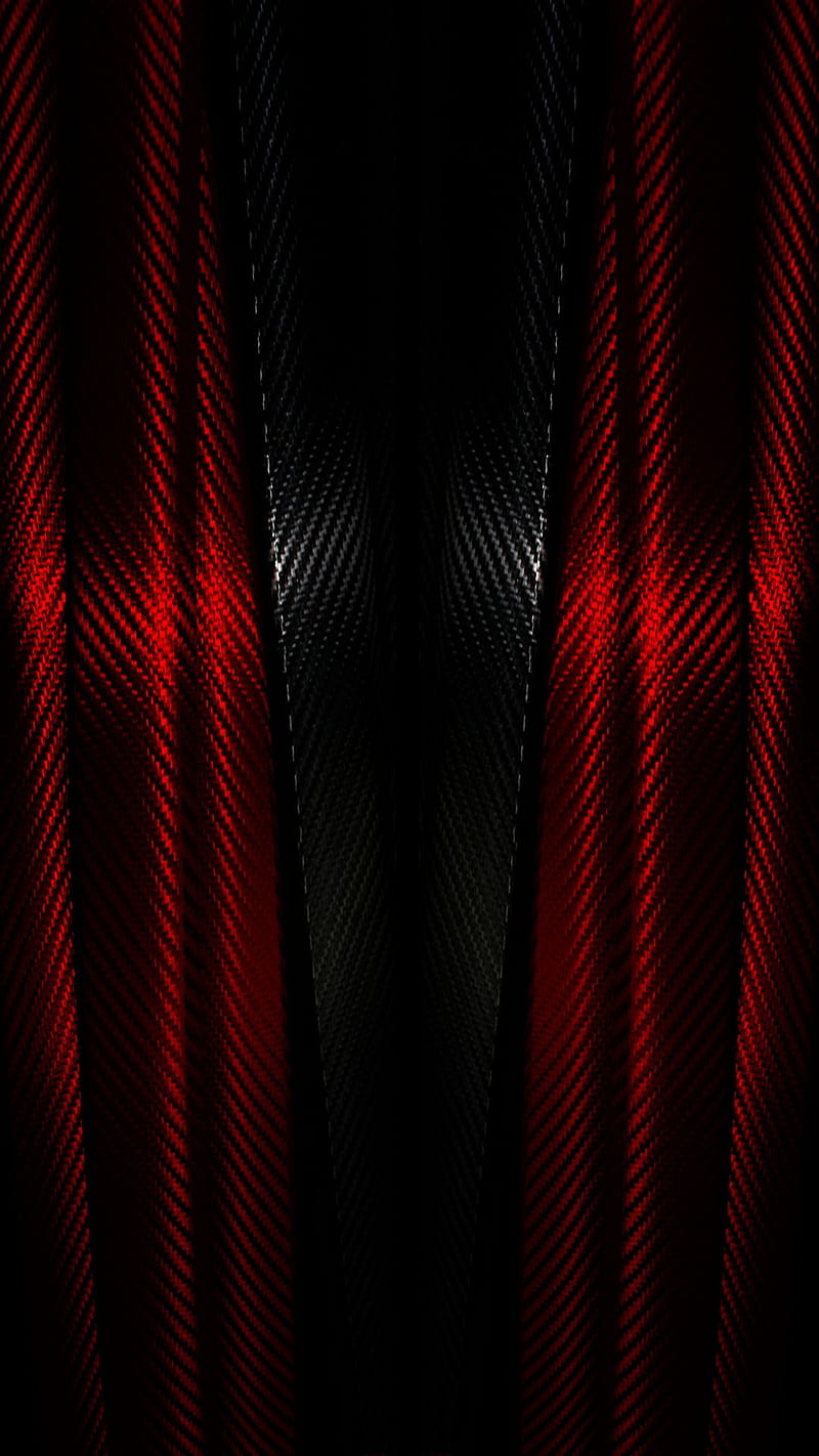 Red carbon fiber, mix, HD phone wallpaper
