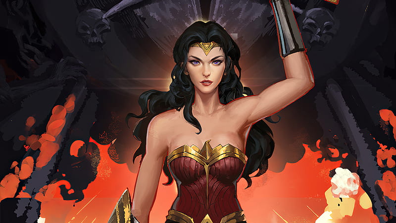 Wonder Woman Fanrat, wonder-woman, superheroes, artwork, digital-art, HD wallpaper