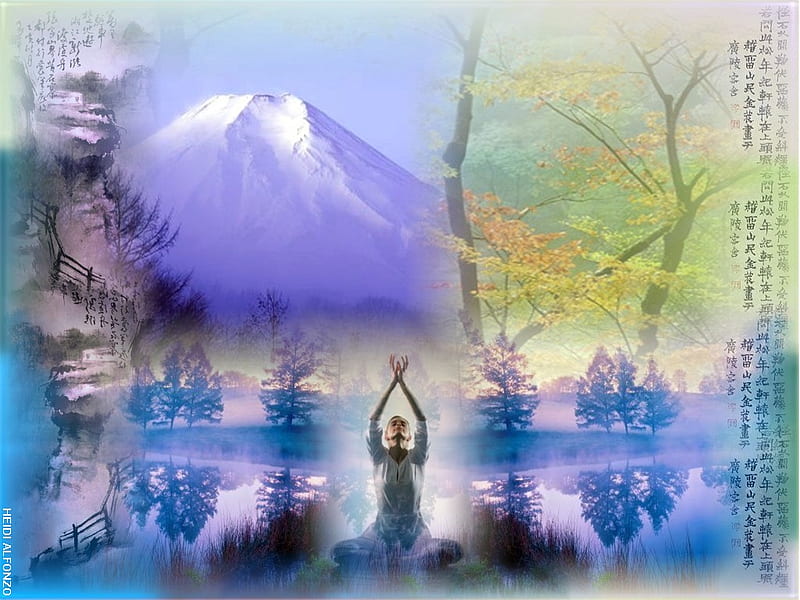 Zen, nature, spiritual, meditation, HD wallpaper