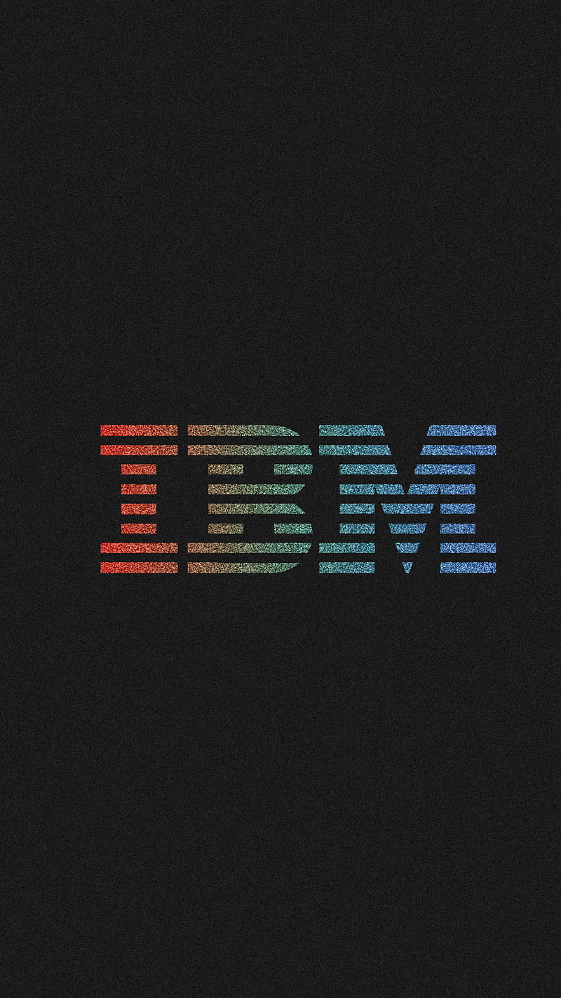 IBM Logo , colorful, international business machine, HD phone wallpaper