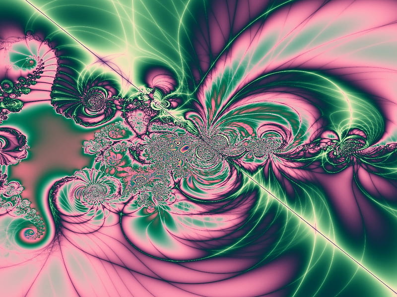 Pink green. Green Pink abstract gif.