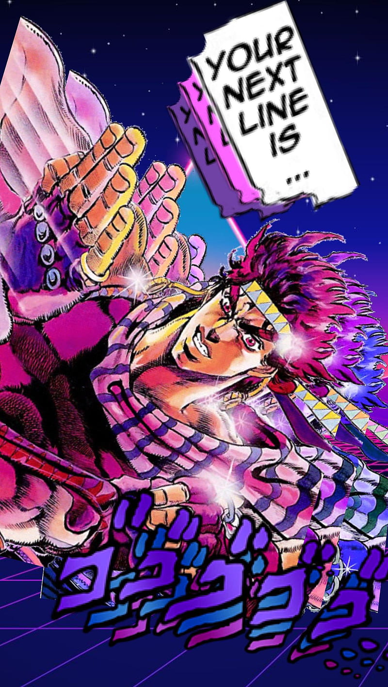 JoJo's Bizarre Adventure Part 2 Joseph Joestar Pose  