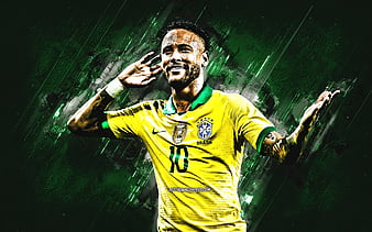 Neymar Jr, Brazilian football player, striker, Brazil national football ...