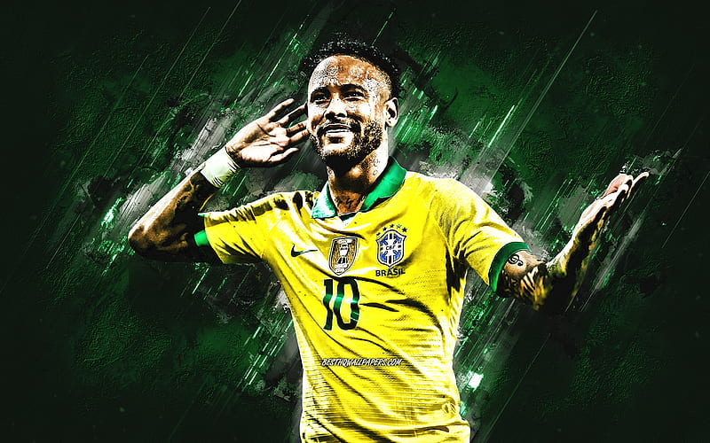 Neymar Jr, Brazilian football player, portrait, Brazil national football  team, HD wallpaper | Peakpx