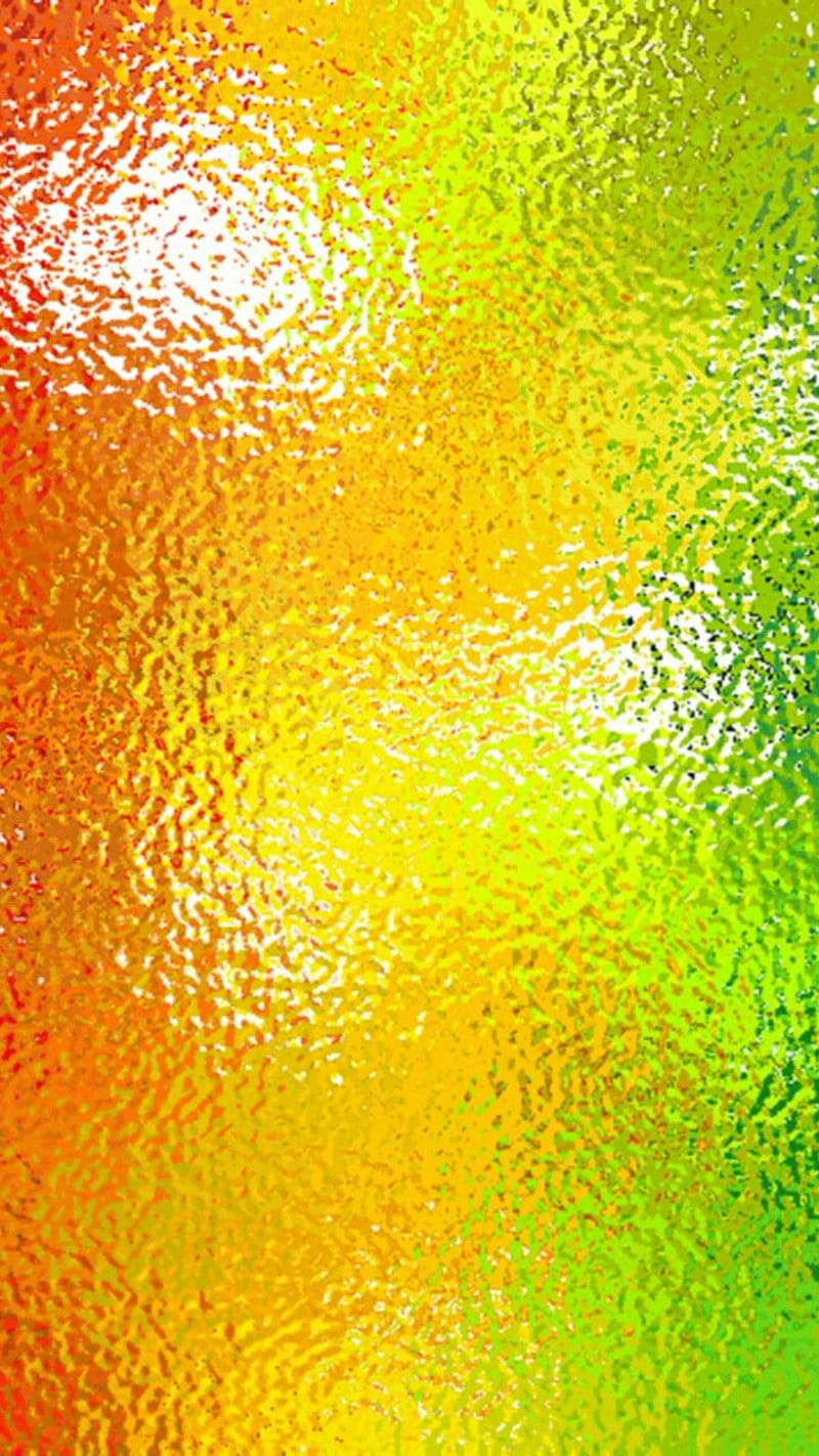 Orange Yellow Green Privacy Glass . Abstract, Galaxy phone , Artsy background, HD phone wallpaper