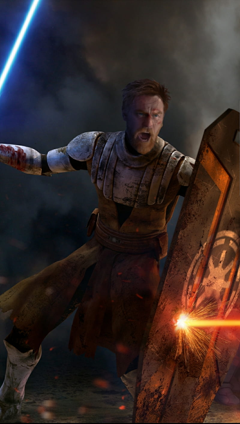Obi Wan Kenobi Clone Wars Wallpaper