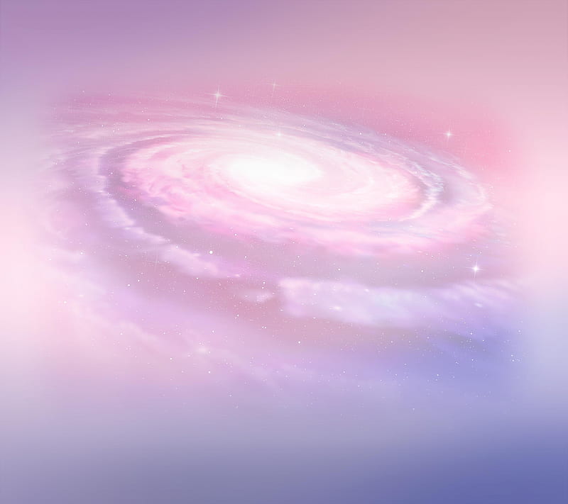 Pastel Girly Galaxy, 2017, galaxy, honor, milky, space, HD wallpaper