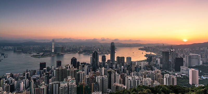Hong Kong Sees Increased Investment Demand for Cold Storage Real Estate - WORLD PROPERTY JOURNAL Global News Center, Hong Kong Sunrise, HD wallpaper