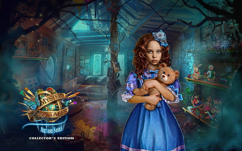 Mystery Tales 12 - Art and Souls03, video games, cool, puzzle, hidden object, fun, HD wallpaper