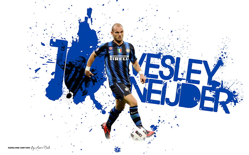Soccer, Wesley Sneijder, Inter Milan, HD wallpaper