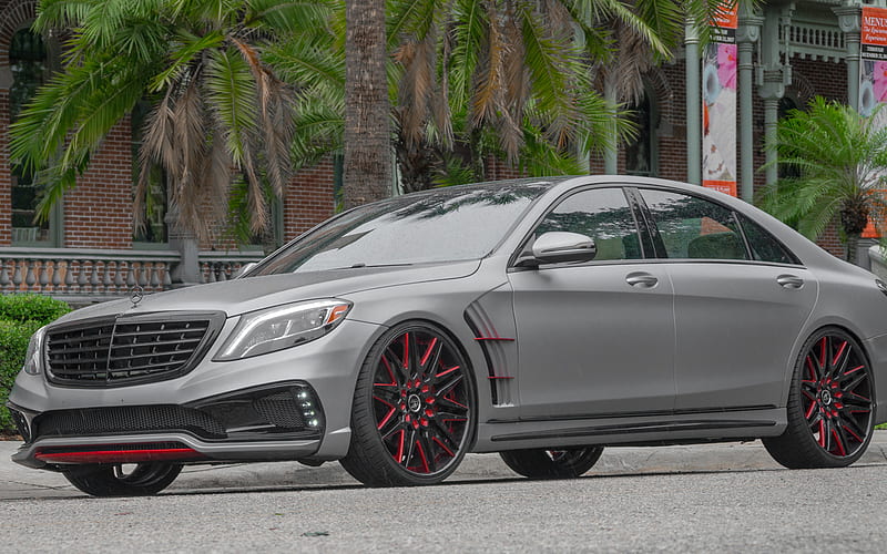 Mercedes-Benz S550, W222, Amani Forged, tuning, S550, luxury cars, Mercedes, HD wallpaper
