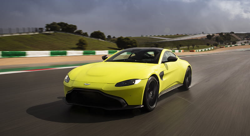 2019 Aston Martin Vantage (Lime Essence) - Front , car, HD wallpaper