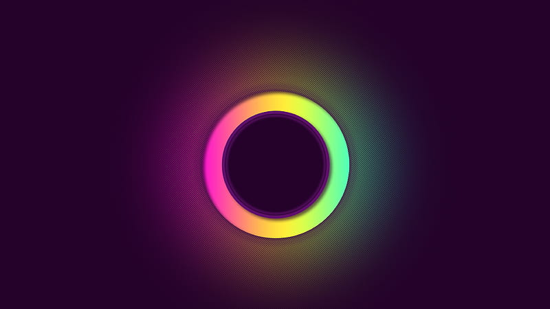 Glowing Circle Abstract , abstract, artist, artwork, digital-art, circle, HD wallpaper