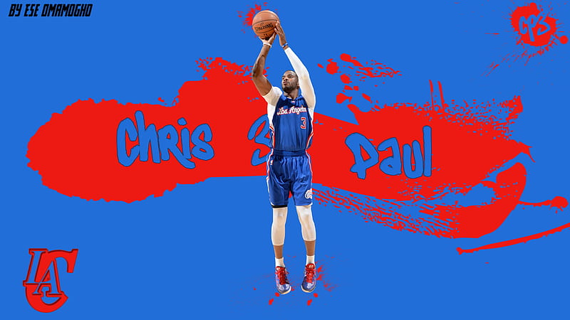 Chris Paul, nba, clippers, basketball, christopher emmanuel paul, HD wallpaper
